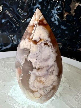Madagascar Flower Agate Flame MFA02